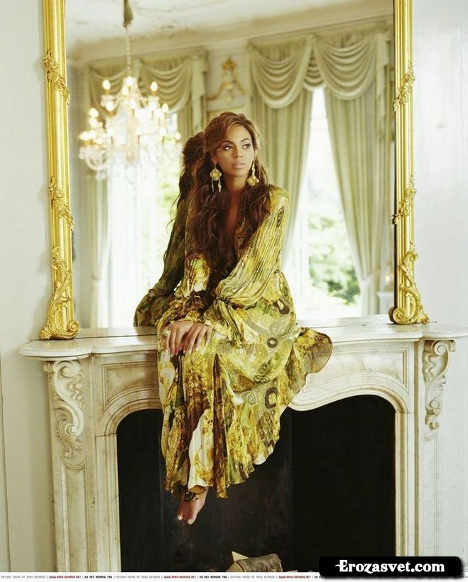Бейонсе Ноулз (Beyonce Knowles) на эро фото для журнала Essence (октябрь 2005)