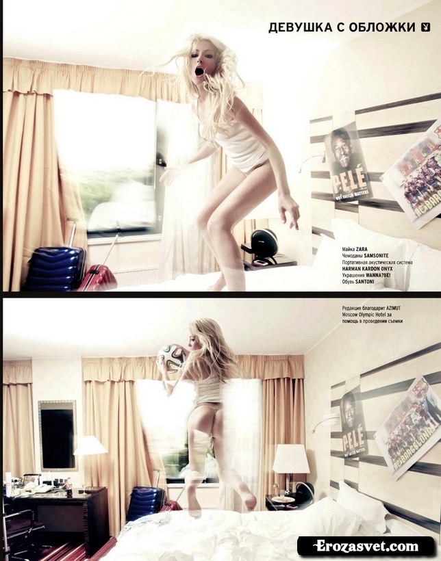 Катерина Кирильчева на эро фото для журнала Playboy (Июль-Август 2014)