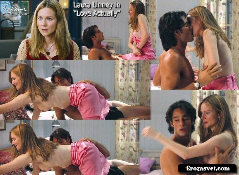 Linney Laura (Лора Линни) в обнажённом виде на секс снимках