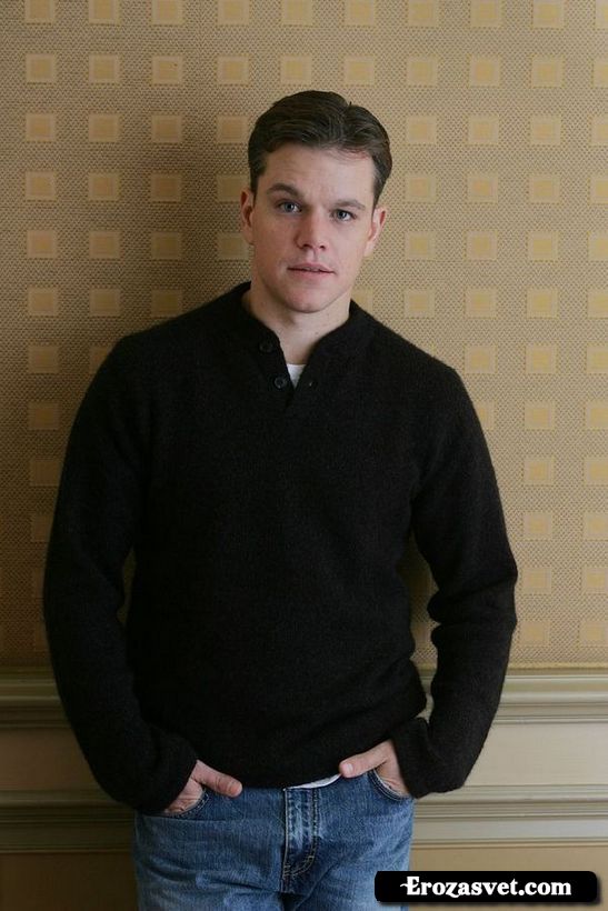 Мэтт Дэймон (Matt Damon) на эро фото Тодда Плитта в Нью-Йорке (декабрь 2005)