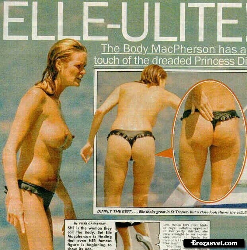 Macpherson Elle (Эль Макферсон) в голом виде на секси снимках