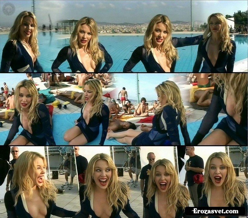 Голая попа груди Minogue Kylie эро фото