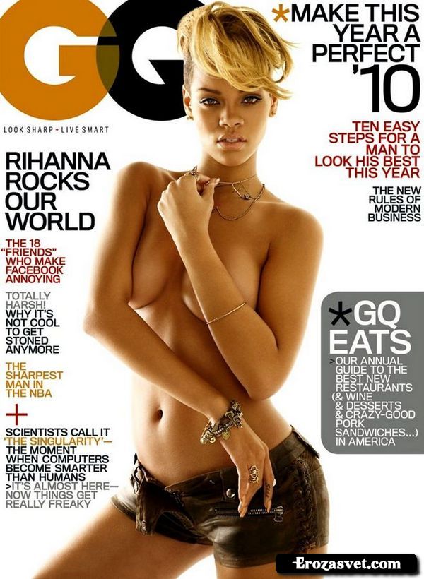 Read more about the article Рианна (Rihanna) на эро фото для журнала GQ (январь 2010)