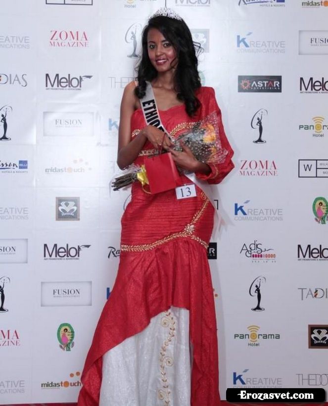 Helen Getachew - Мисс Эфиопия Вселенная 2012 (10 фото)