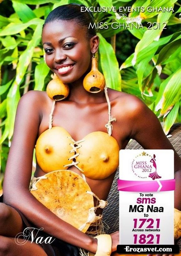 Наа Okailey Shooter - Мисс Гана World 2013 (13 фото)