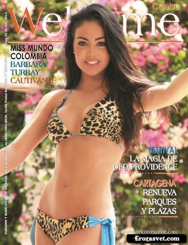 Barbara Turbay - Мисс Колумбия World 2012 (13 фото)