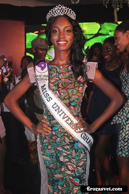 Hanniel Jamin - Мисс Гана Вселенная 2013 (5 фото)