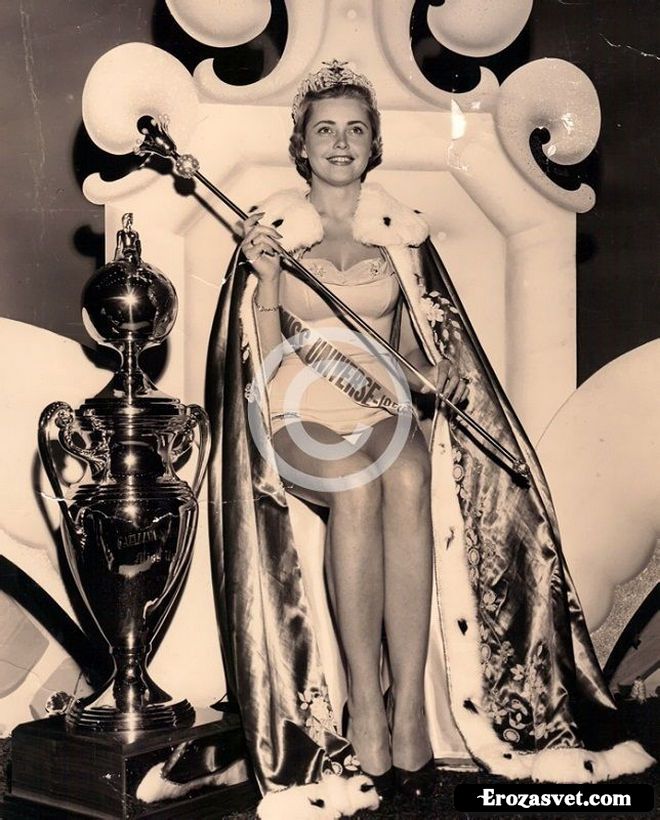 Hillevi Rombin (Швеция) Мисс Вселенная 1955