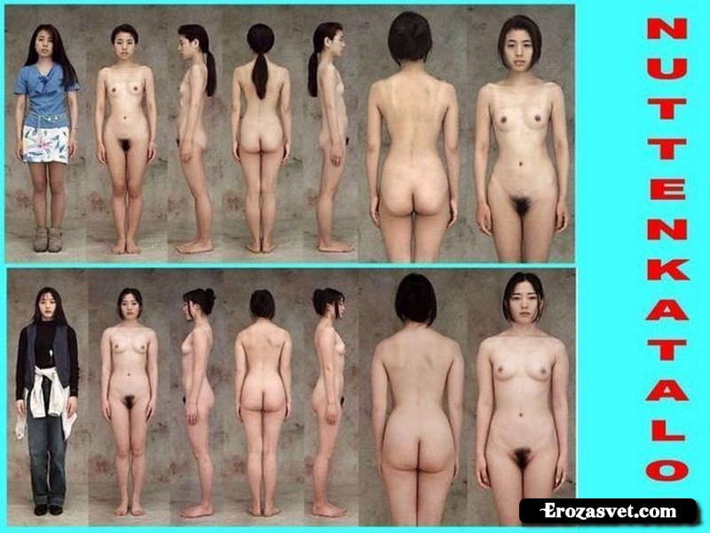 Азиатские девушки в одежде и без (44 фото)