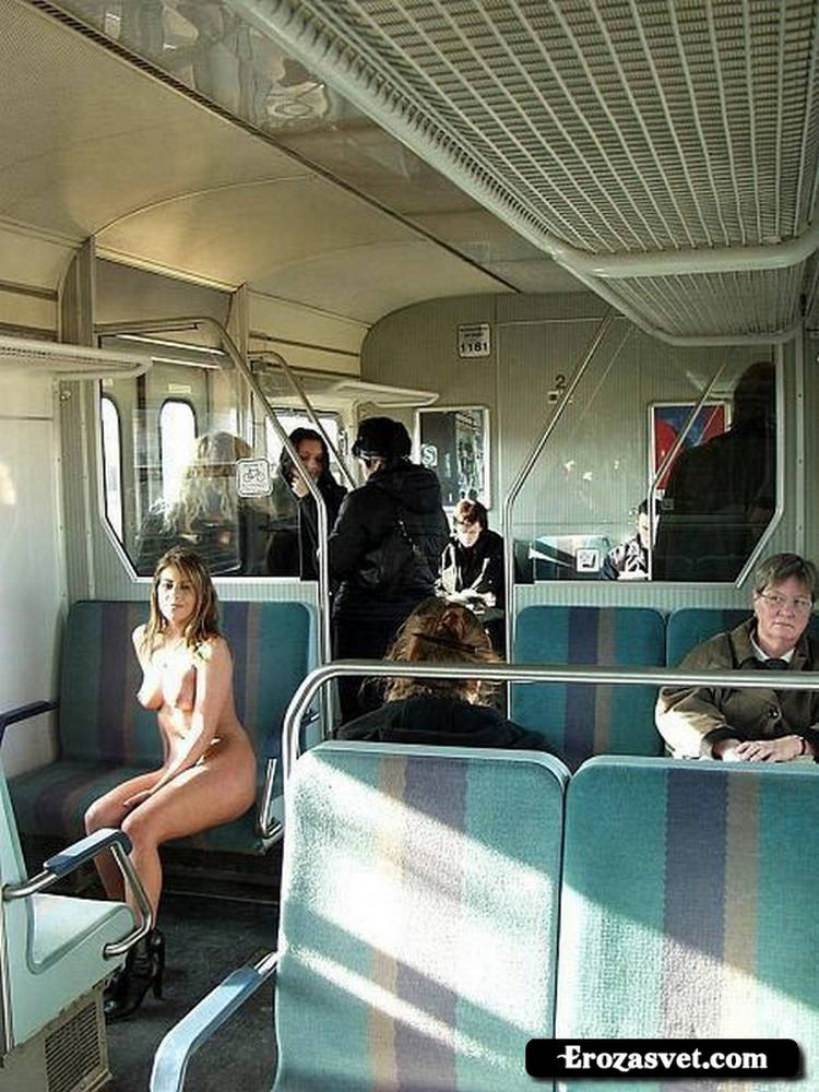 Стриптиз в поезде. Я думаю, что многим пассажирам понравилось, особенно мужчинам (13 фото)